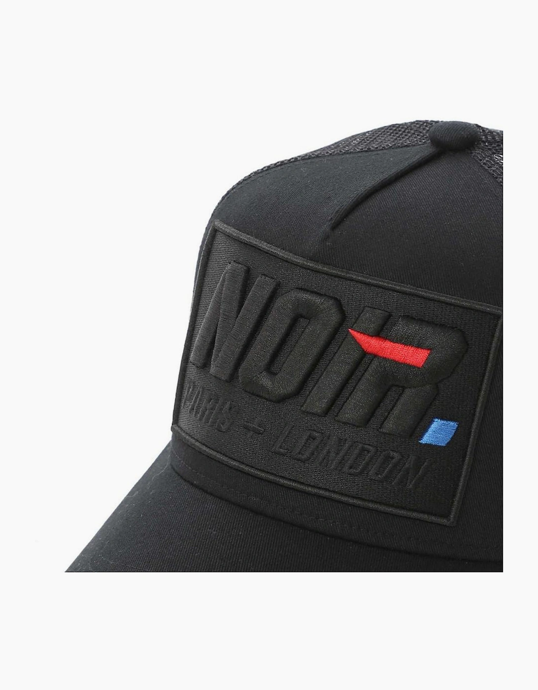 Societe Noir La Vitesse Mesh Trucker Cap Black