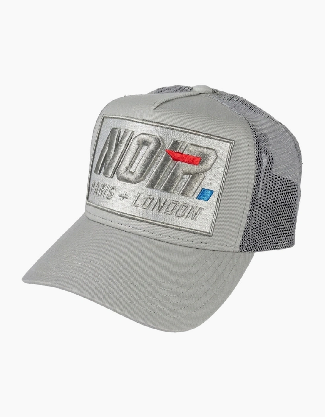 Societe Noir La Vitesse Mesh Trucker Cap Vapor Grey