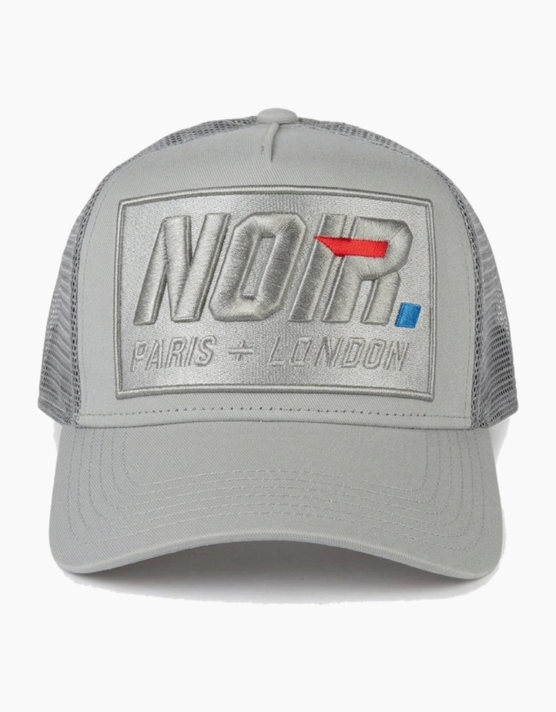 Societe Noir La Vitesse Mesh Trucker Cap Vapor Grey