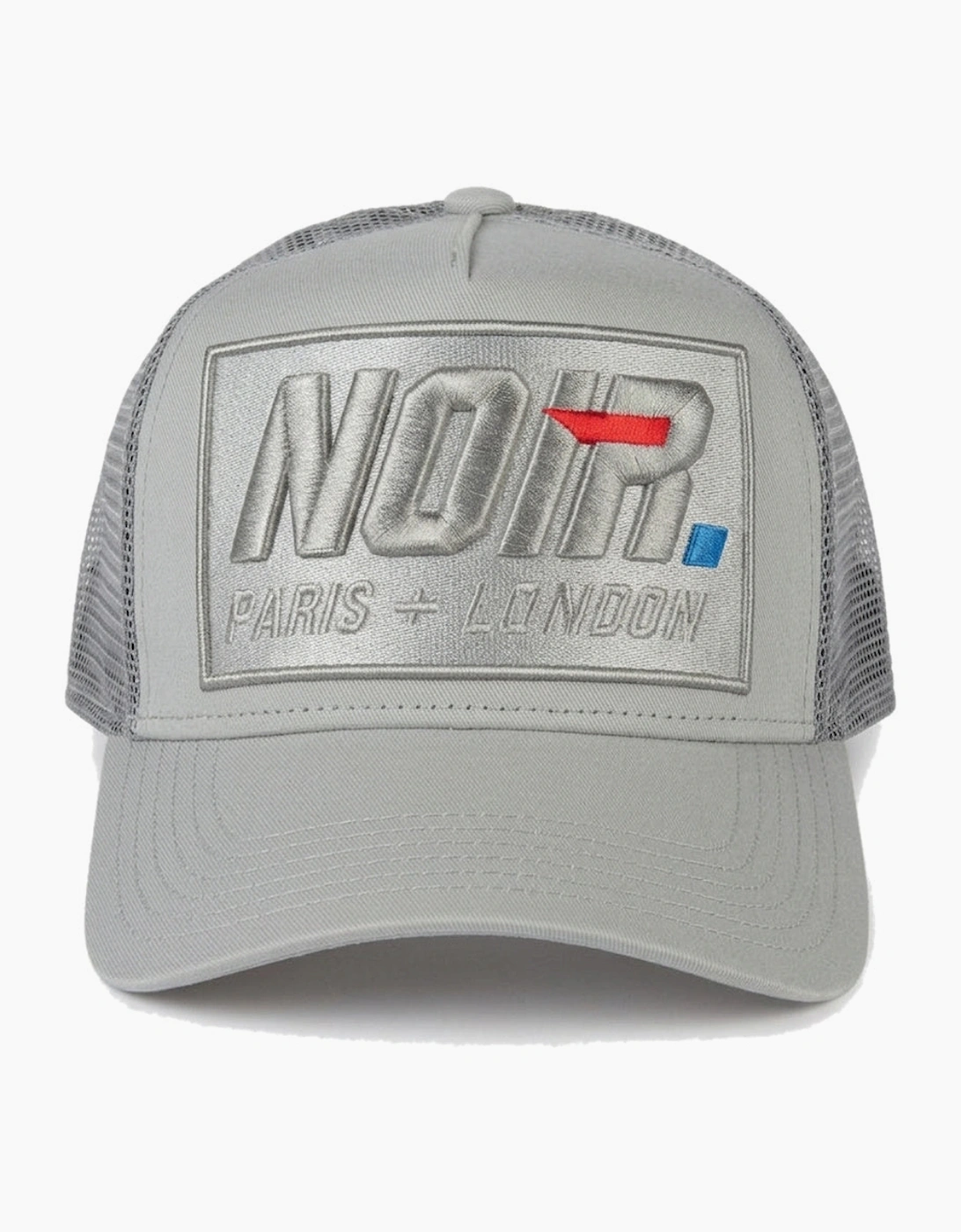 Societe Noir La Vitesse Mesh Trucker Cap Vapor Grey