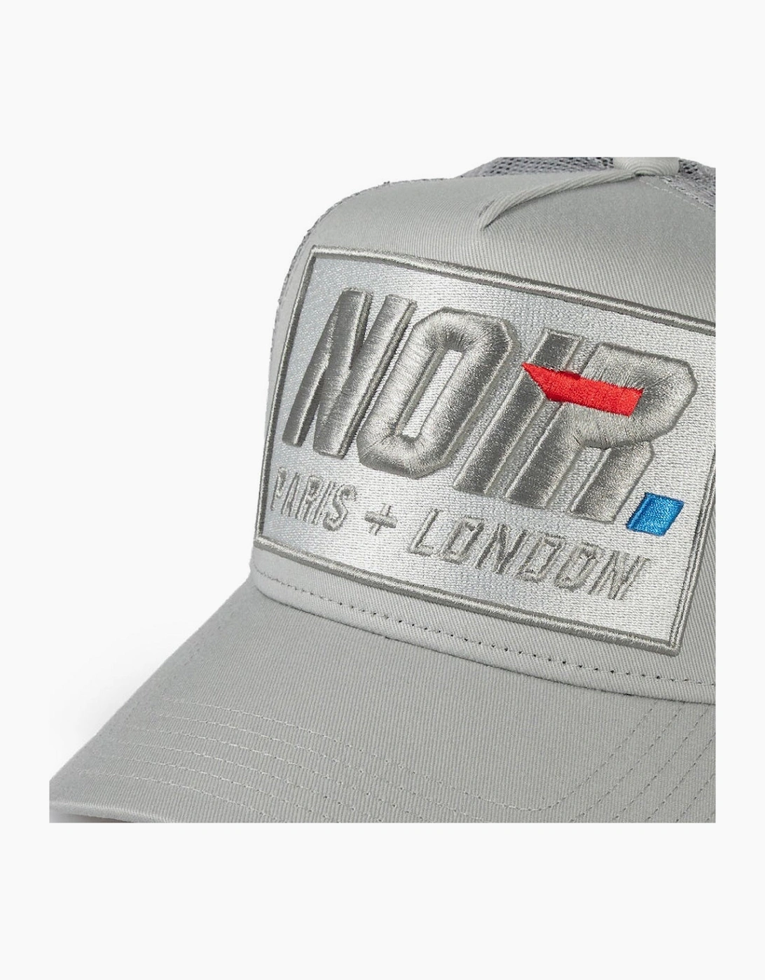 Societe Noir La Vitesse Mesh Trucker Cap Vapor Grey