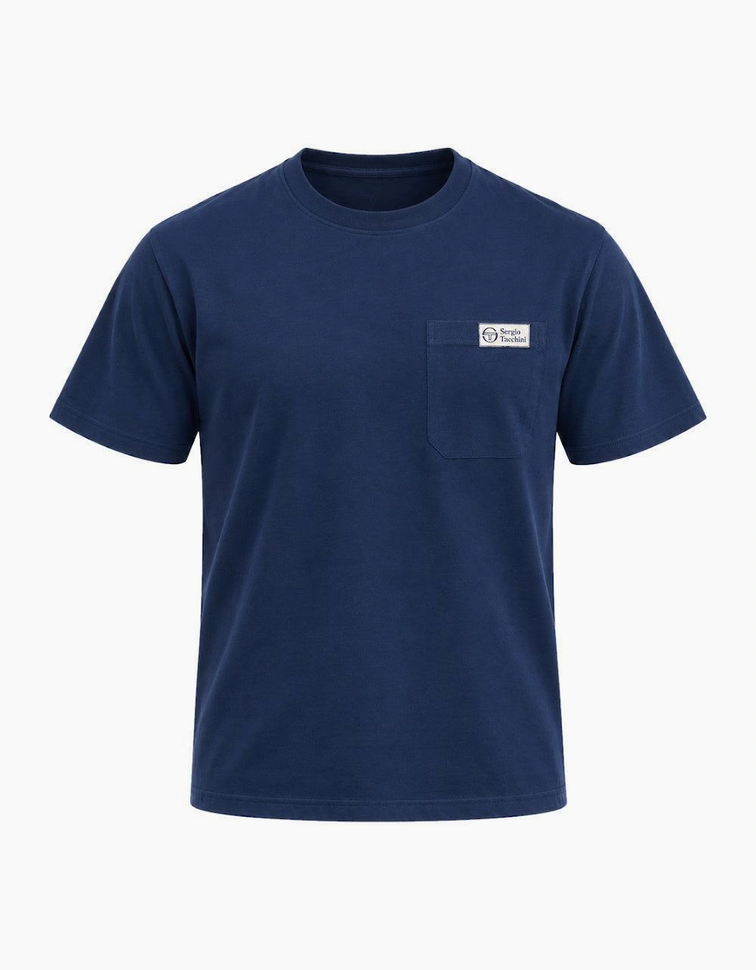 Sergio Tacchini Gallo Pocket T-Shirt Maritime Blue
