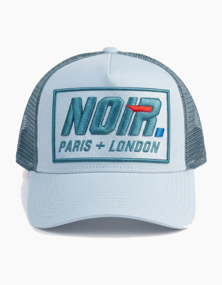 Societe Noir La Vitesse Mesh Trucker Cap Baby Blue/Teal