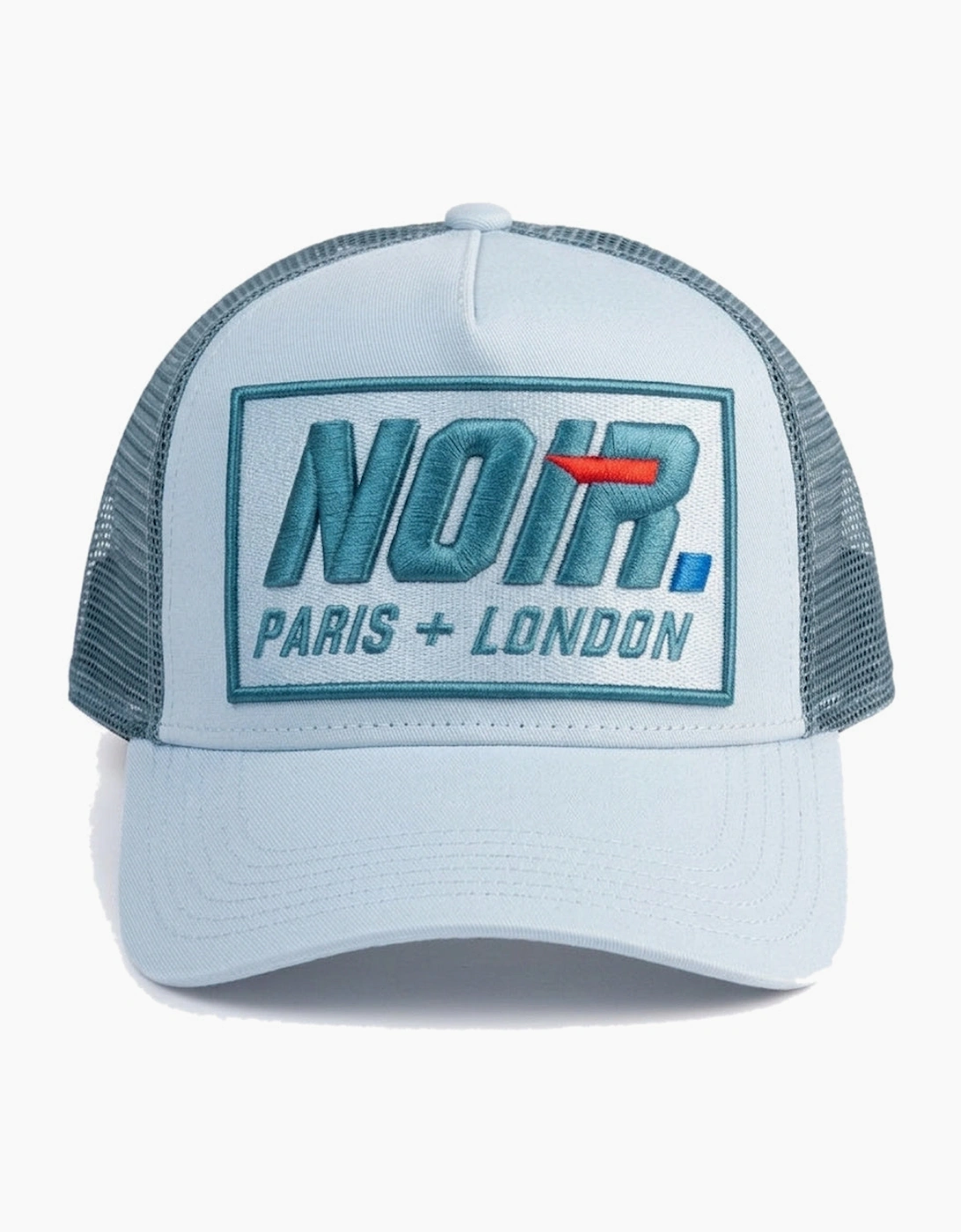 Societe Noir La Vitesse Mesh Trucker Cap Baby Blue/Teal