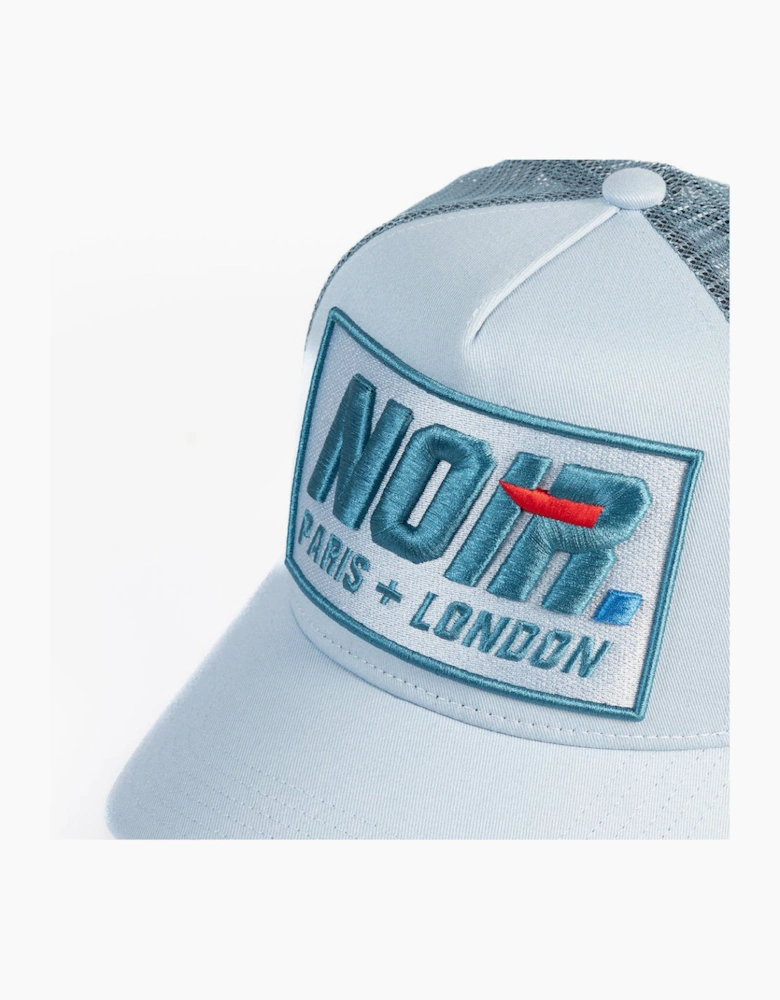 Societe Noir La Vitesse Mesh Trucker Cap Baby Blue/Teal