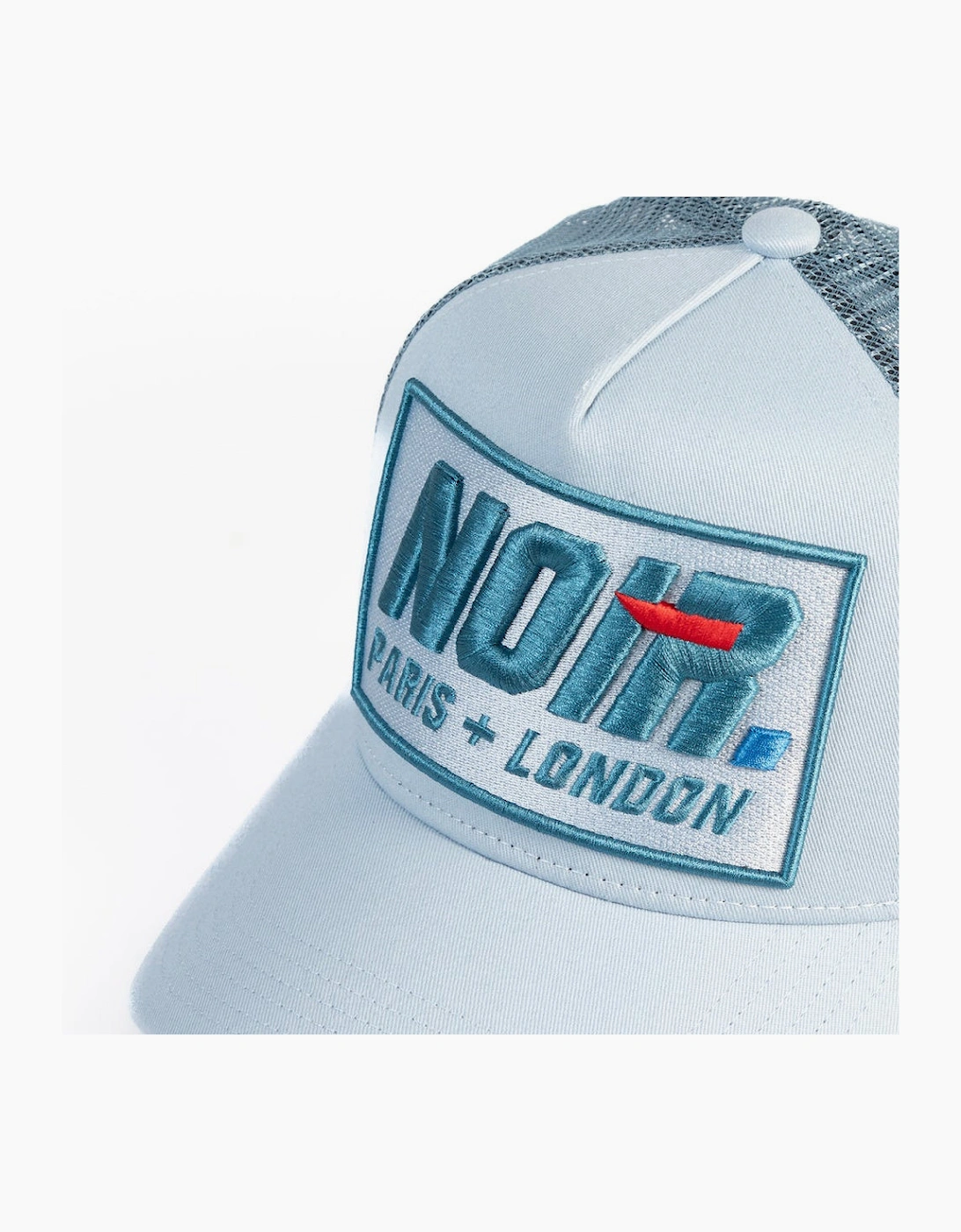 Societe Noir La Vitesse Mesh Trucker Cap Baby Blue/Teal