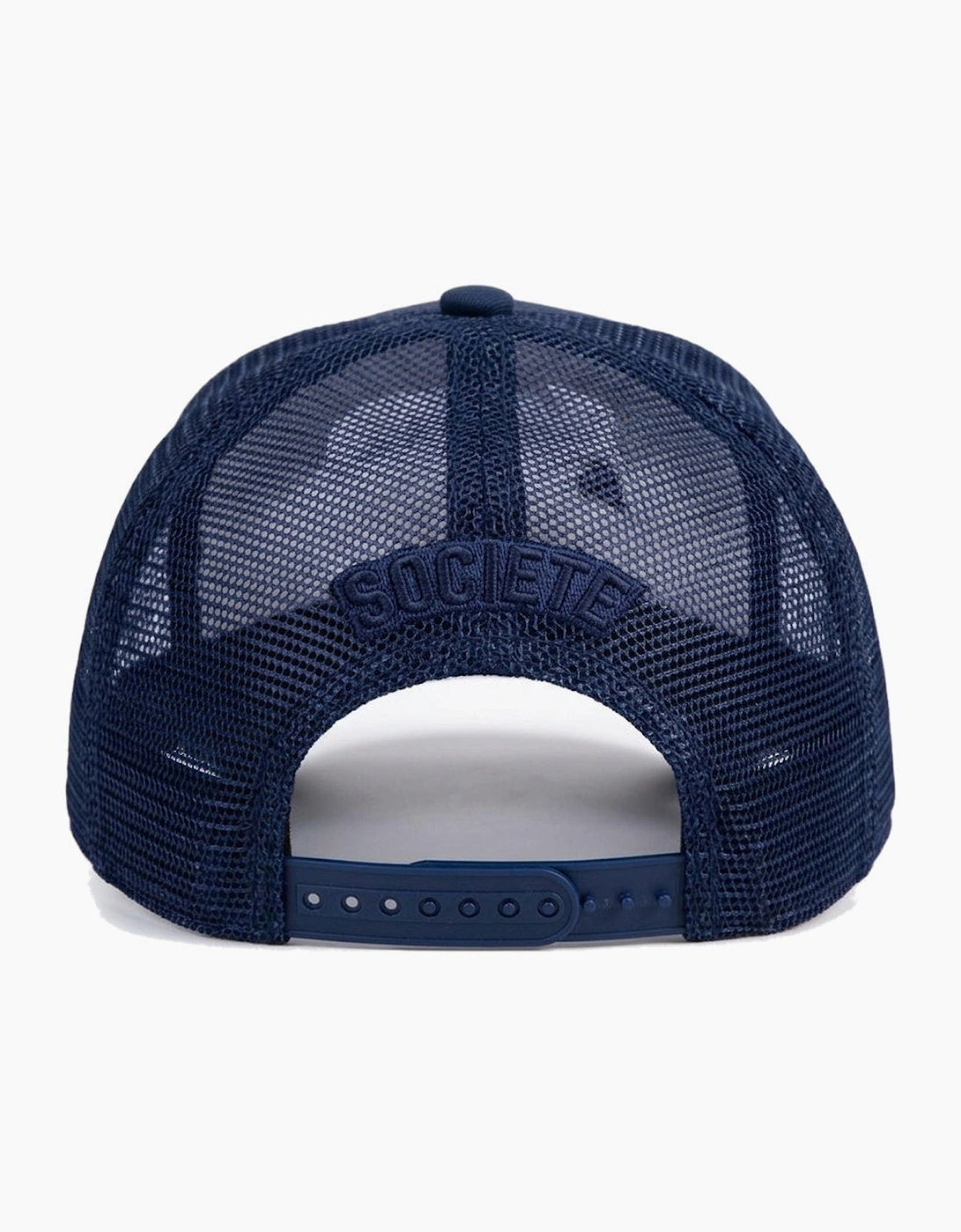 Societe Noir La Vitesse Mesh Trucker Cap Navy