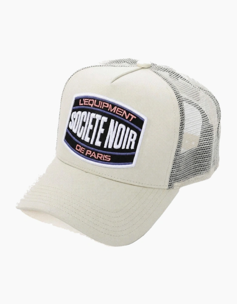 Societe Noir Marais Mesh Trucker Cap Off White