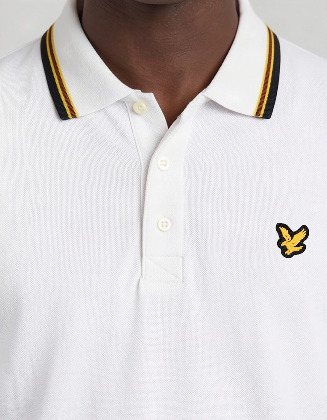Tipped Track Polo Shirt