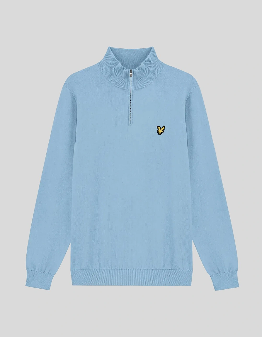 Green Eagle Cotton Blend 1/4 Zip Jumper