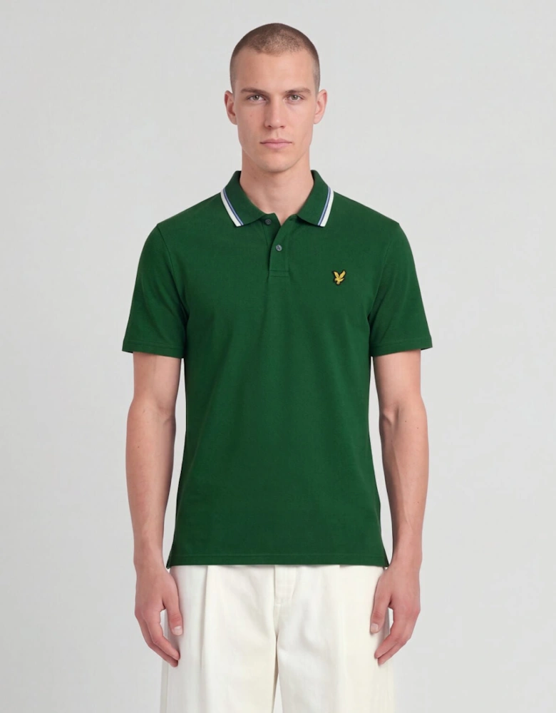 Tipped Track Polo Shirt