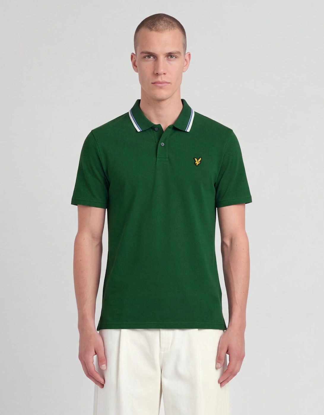 Tipped Track Polo Shirt