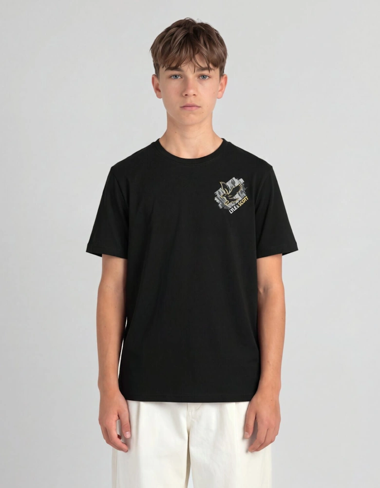 Eagle Chest Graphic T-Shirt