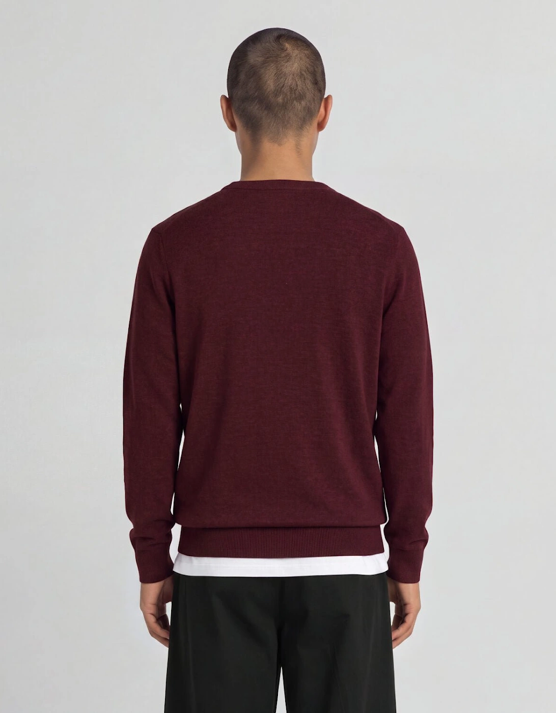 Lambswool Blend Crew Neck Jumper