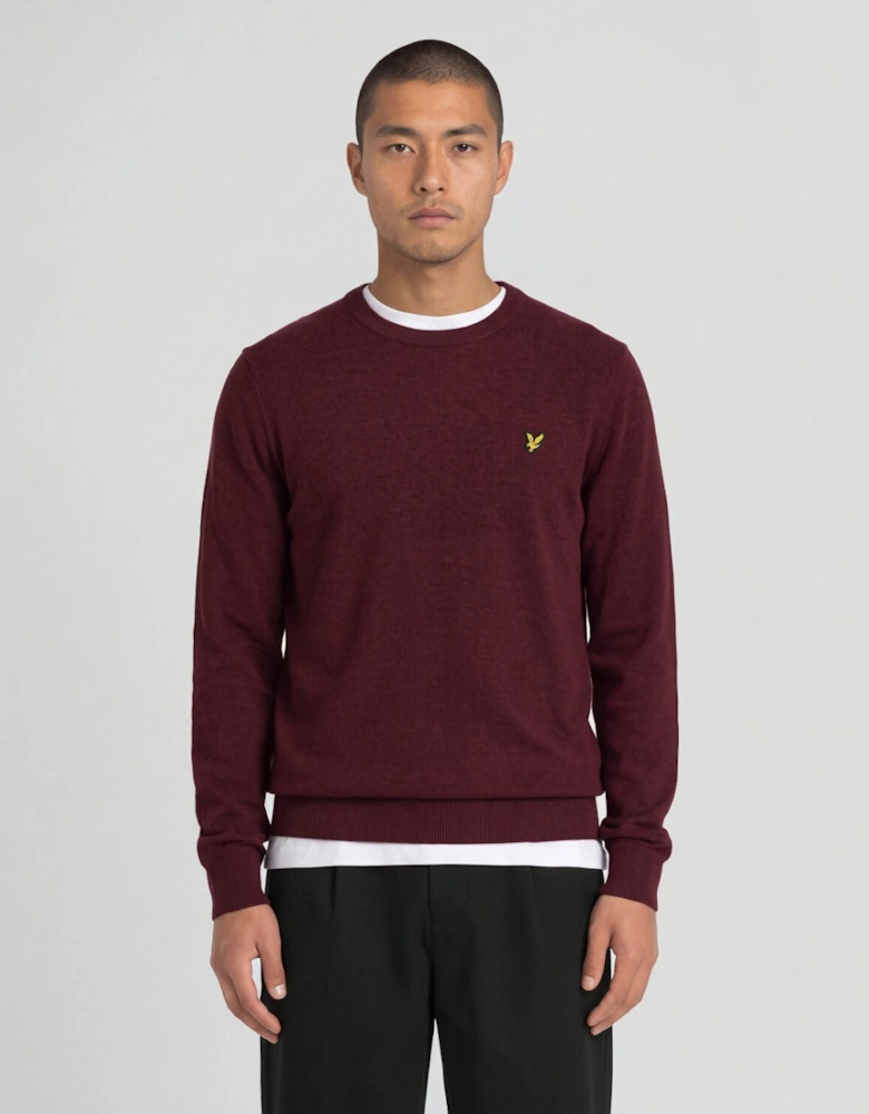 Lambswool Blend Crew Neck Jumper