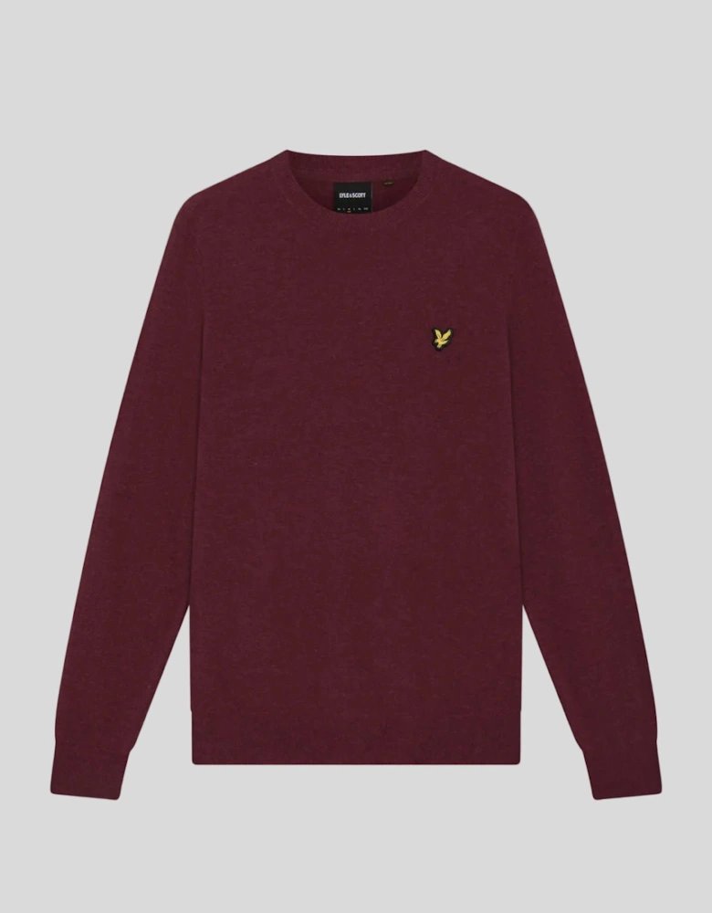 Lambswool Blend Crew Neck Jumper