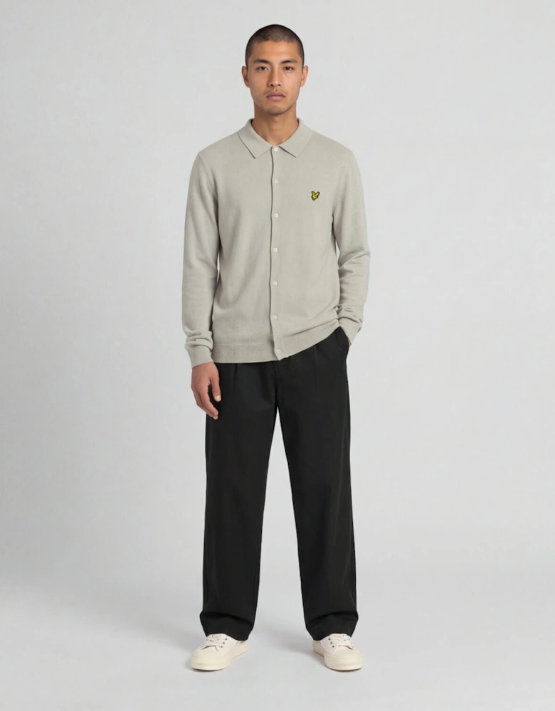 Cotton Merino Knitted Shirt