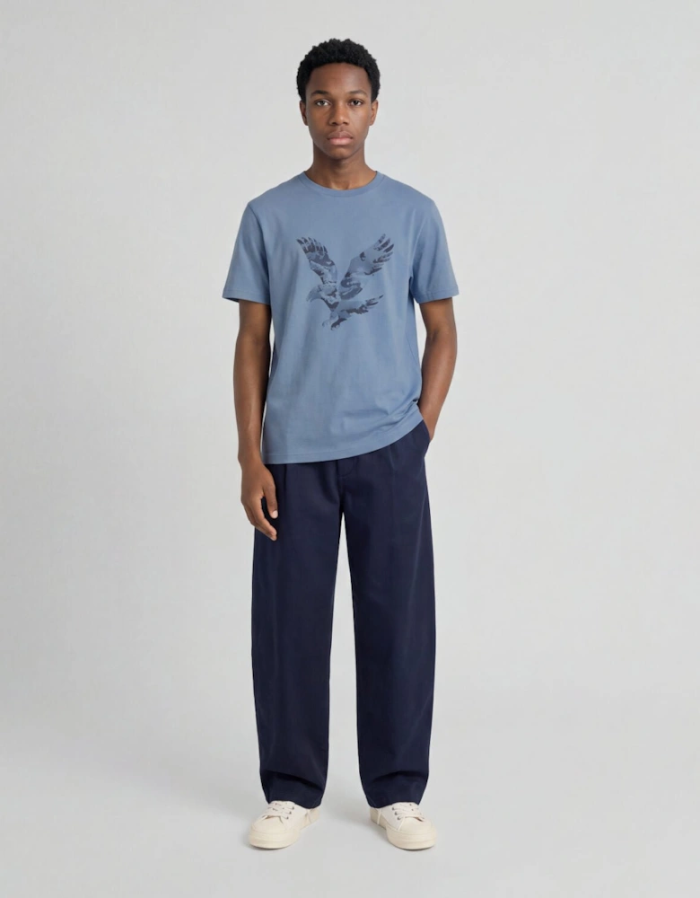 Pixelated Eagle Graphic T-shirt