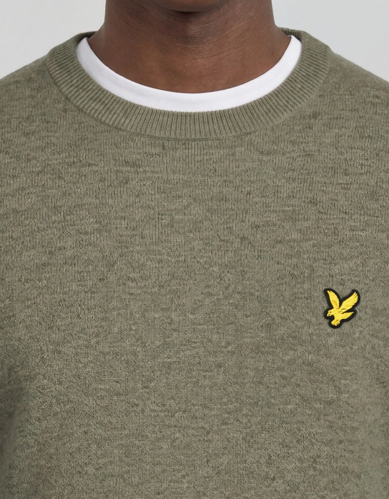 Pure Lambswool Blend Crew Neck Jumper
