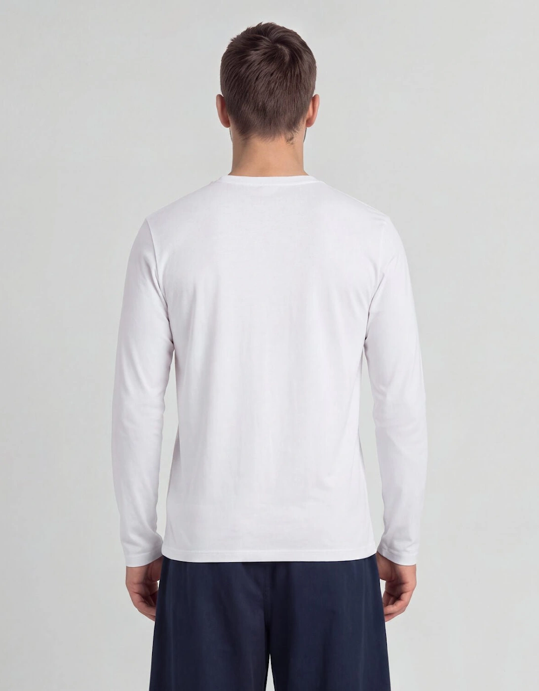 Boxy Long Sleeve Cotton T-Shirt