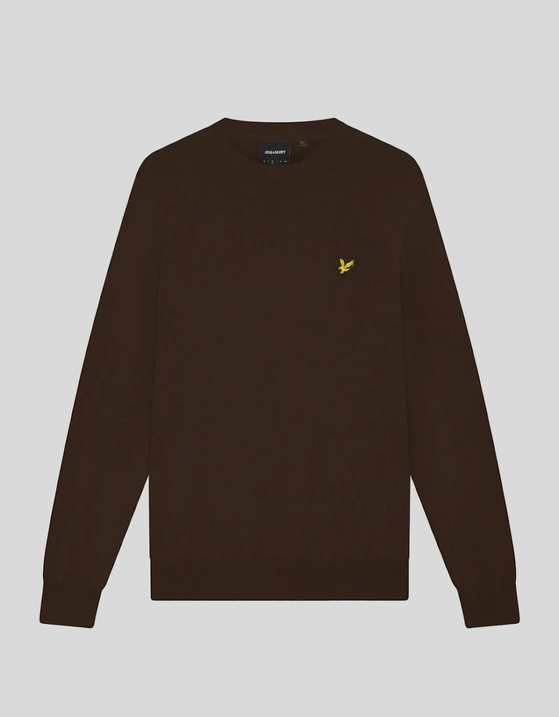 Cotton Merino Crew Neck Jumper