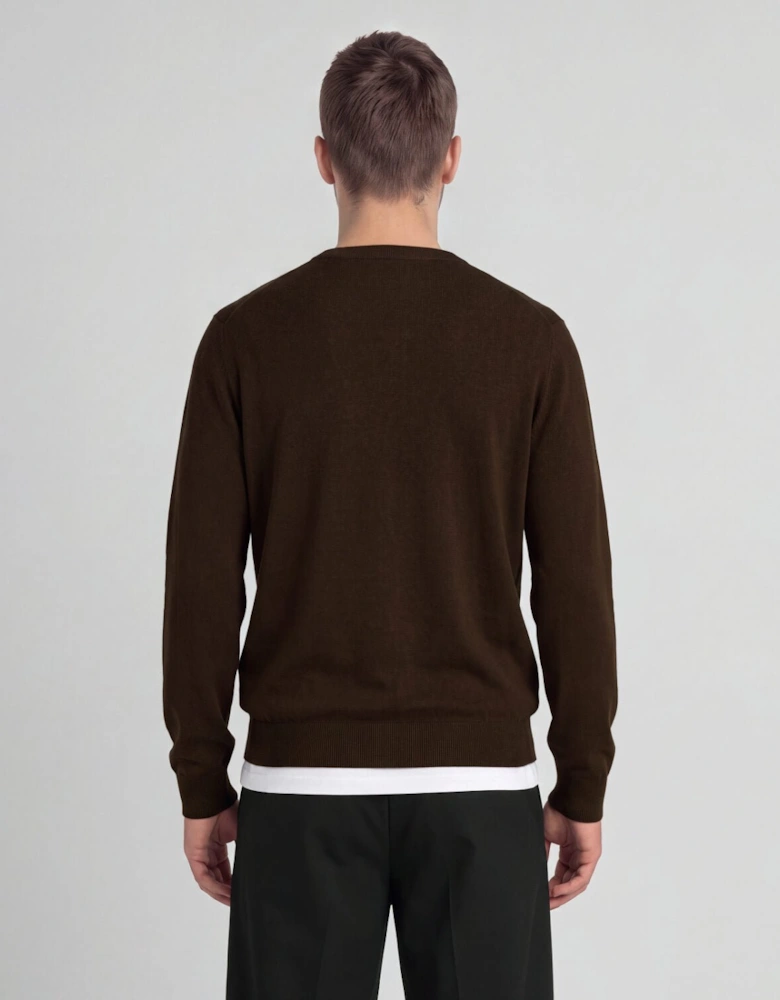 Cotton Merino Crew Neck Jumper