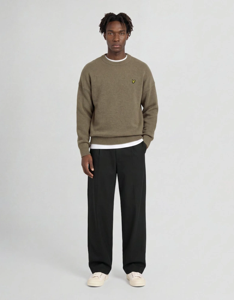 Chenille Crew Neck Jumper