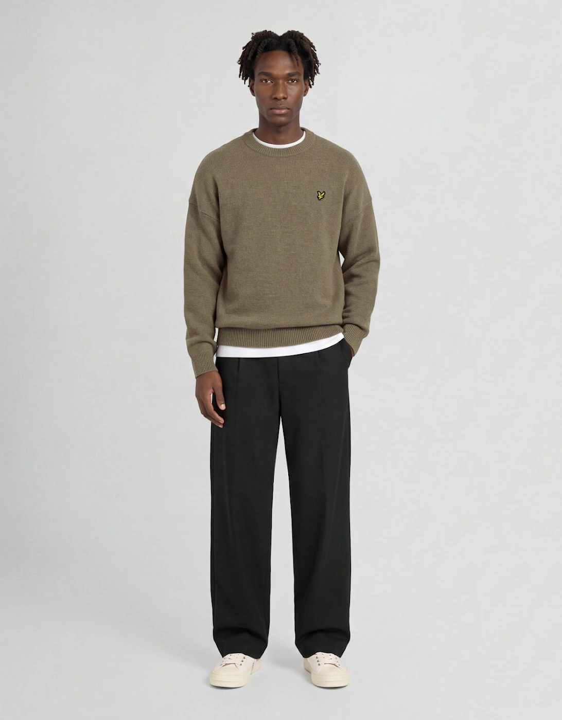 Chenille Crew Neck Jumper