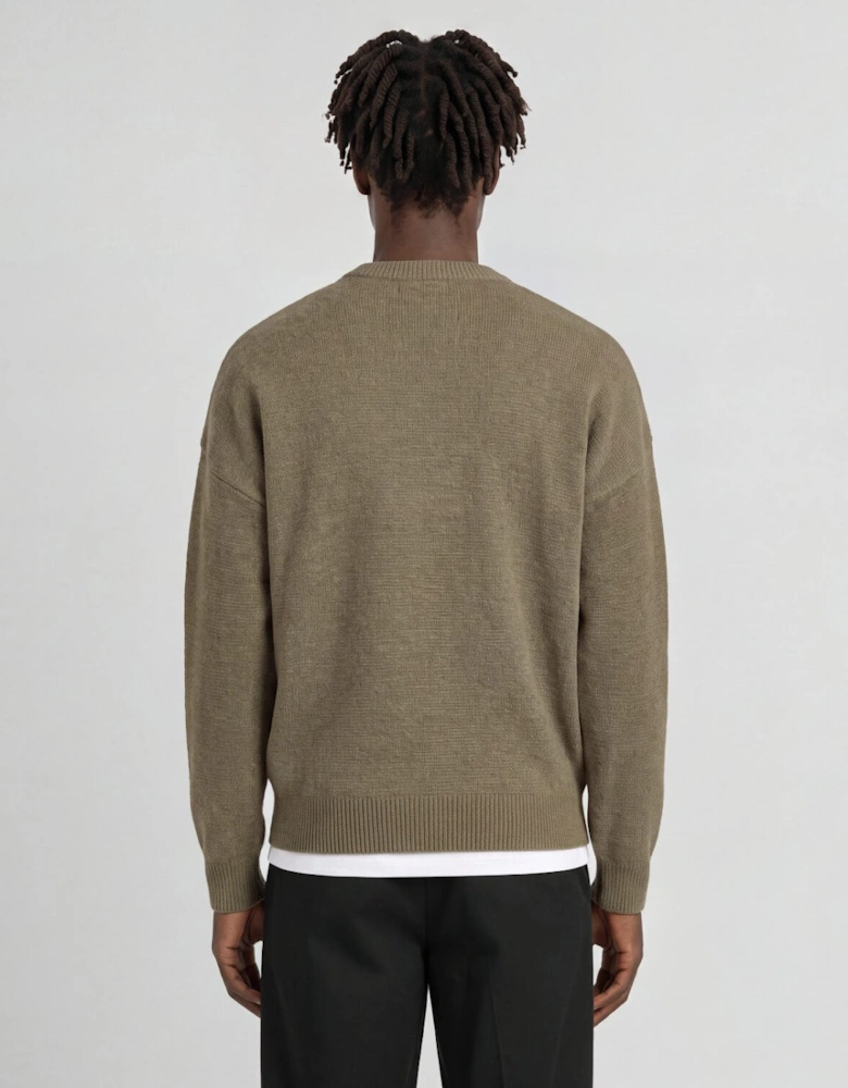 Chenille Crew Neck Jumper