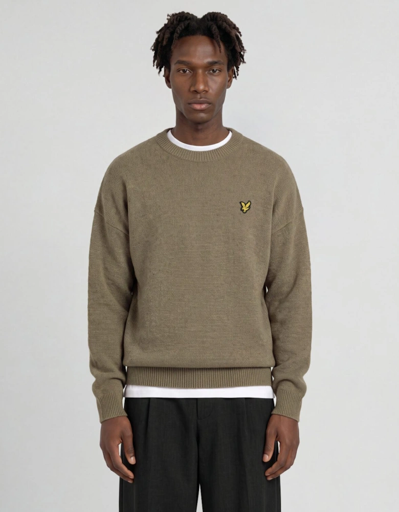 Chenille Crew Neck Jumper