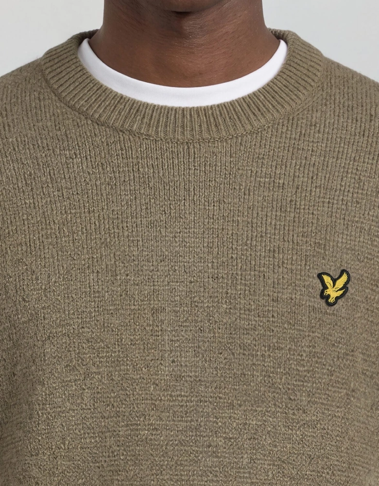 Chenille Crew Neck Jumper
