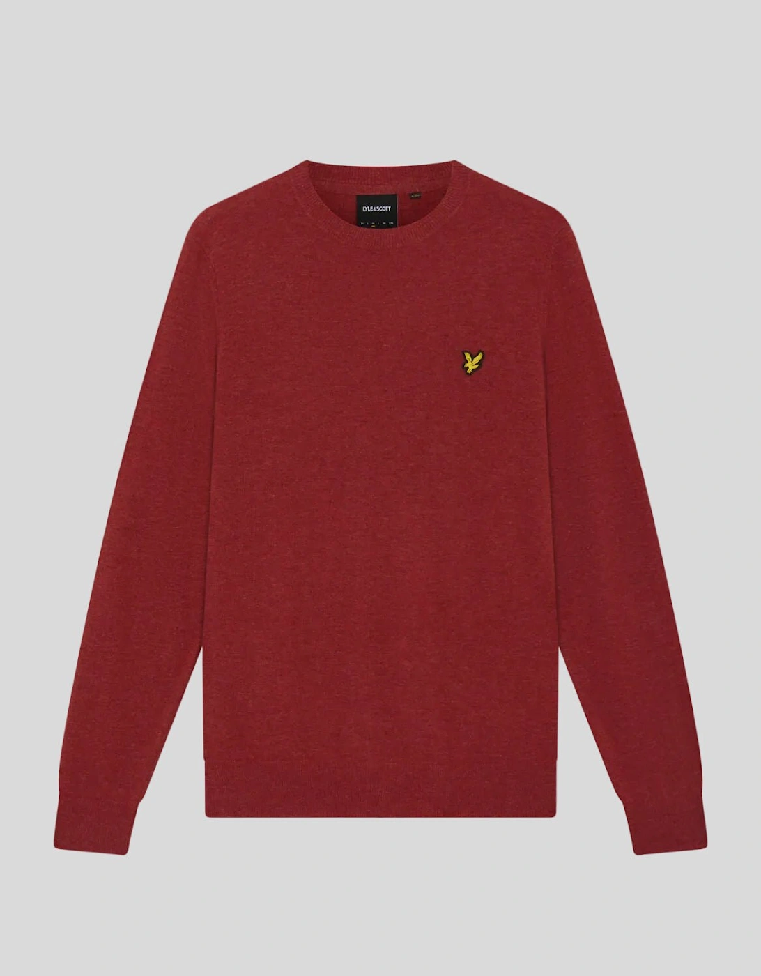 Lambswool Blend Crew Neck Jumper