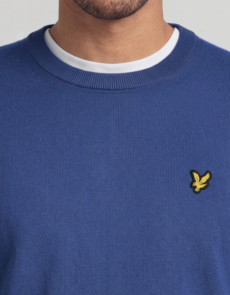 Cotton Merino Crew Neck Jumper