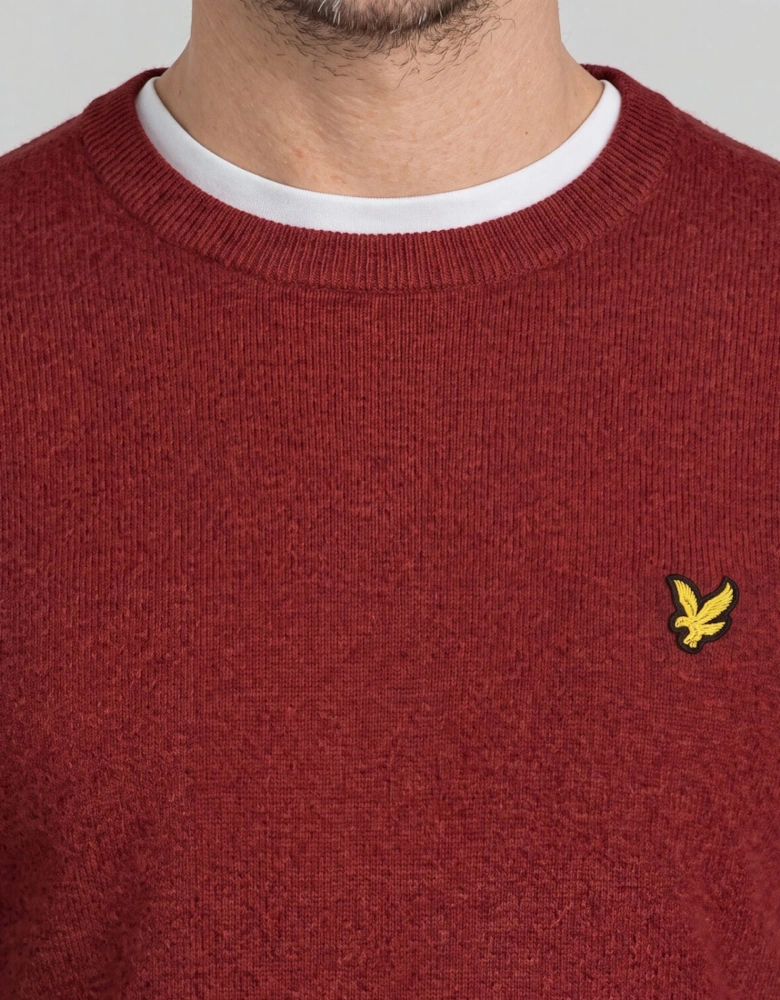 Lambswool Blend Crew Neck Jumper