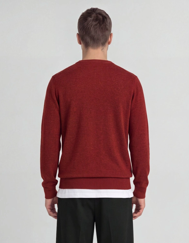 Lambswool Blend Crew Neck Jumper