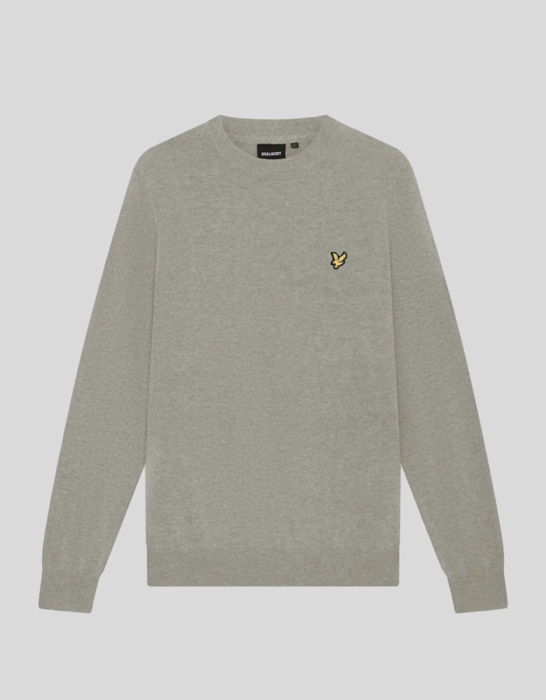 Lambswool Blend Crew Neck Jumper