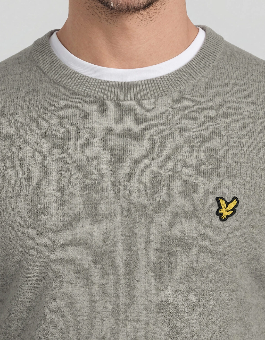 Lambswool Blend Crew Neck Jumper