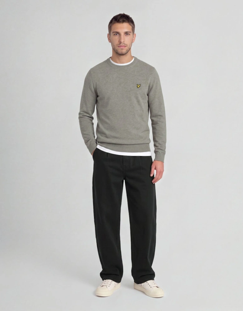 Lambswool Blend Crew Neck Jumper