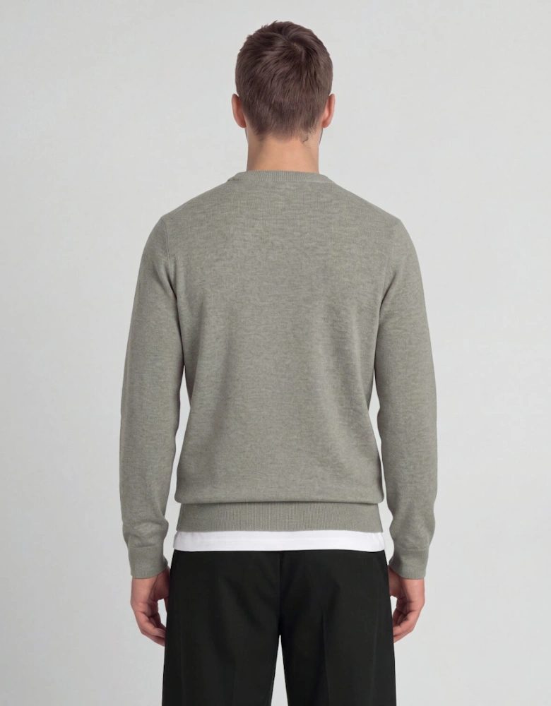 Lambswool Blend Crew Neck Jumper