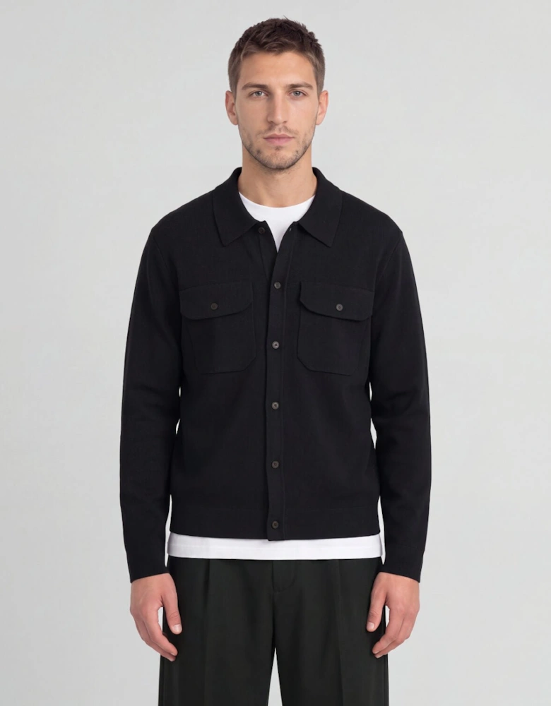 Utility Knit Overshirt