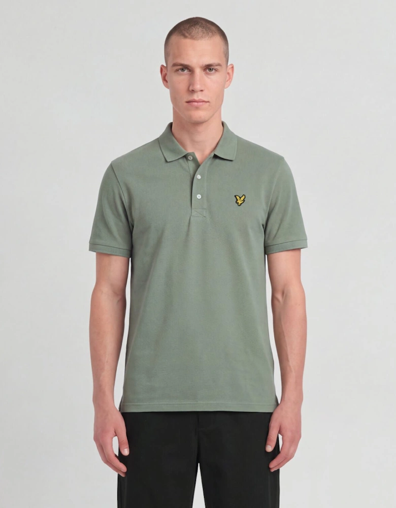 Jacquard Tipped Polo Shirt
