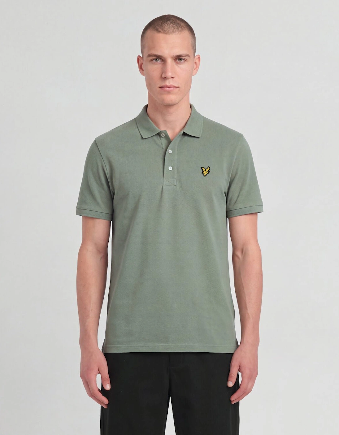 Jacquard Tipped Polo Shirt