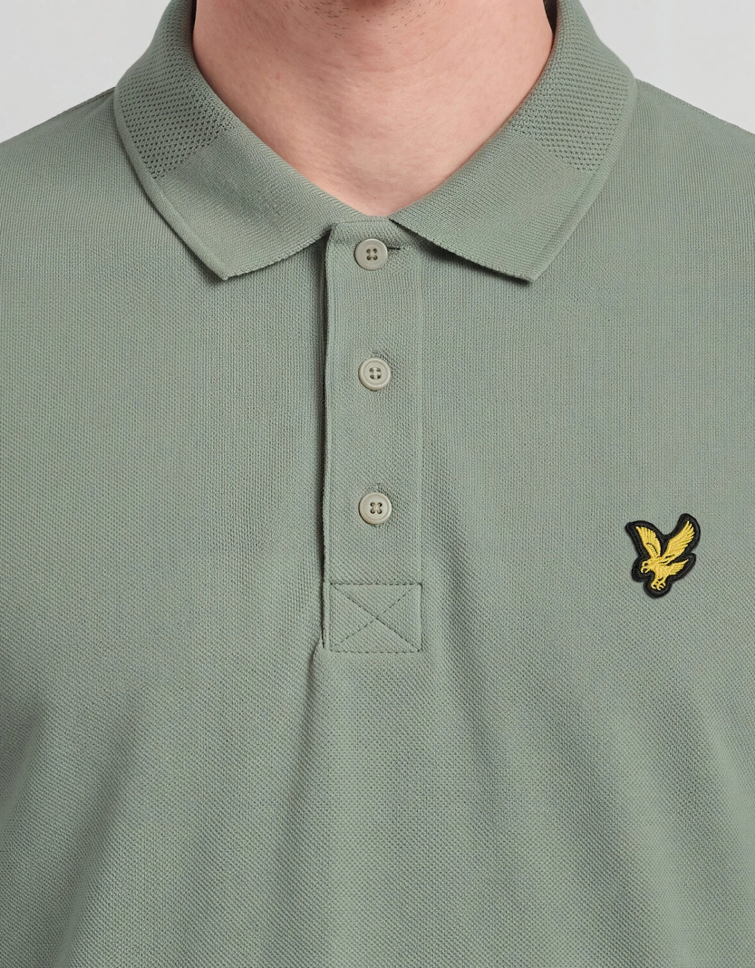 Jacquard Tipped Polo Shirt