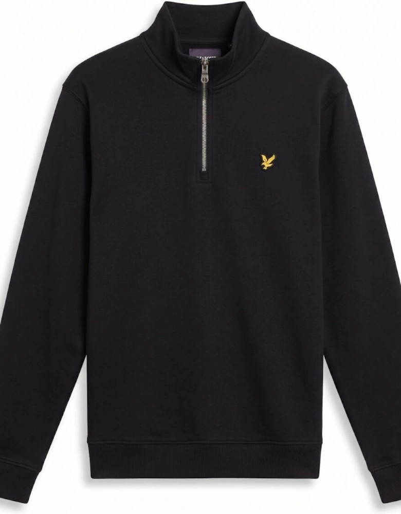Cotton Loopback 1/4 Zip Sweatshirt