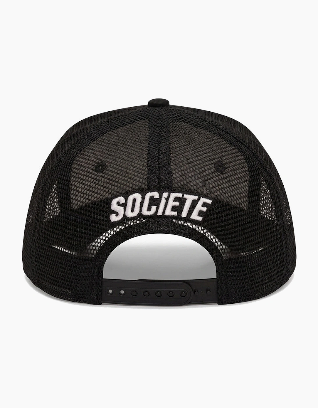 Societe Noir Script Mesh Trucker Cap Black/Red