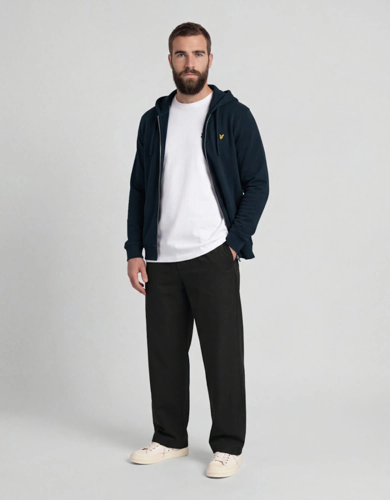 Loopback Cotton Full Zip Hoodie