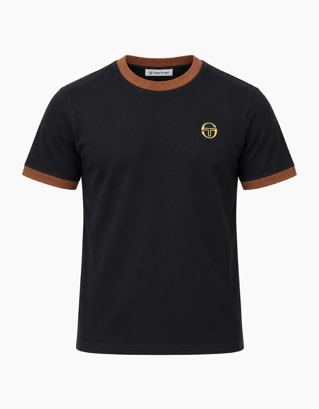 Sergio Tacchini Nera T-Shirt Black/Potting Soil