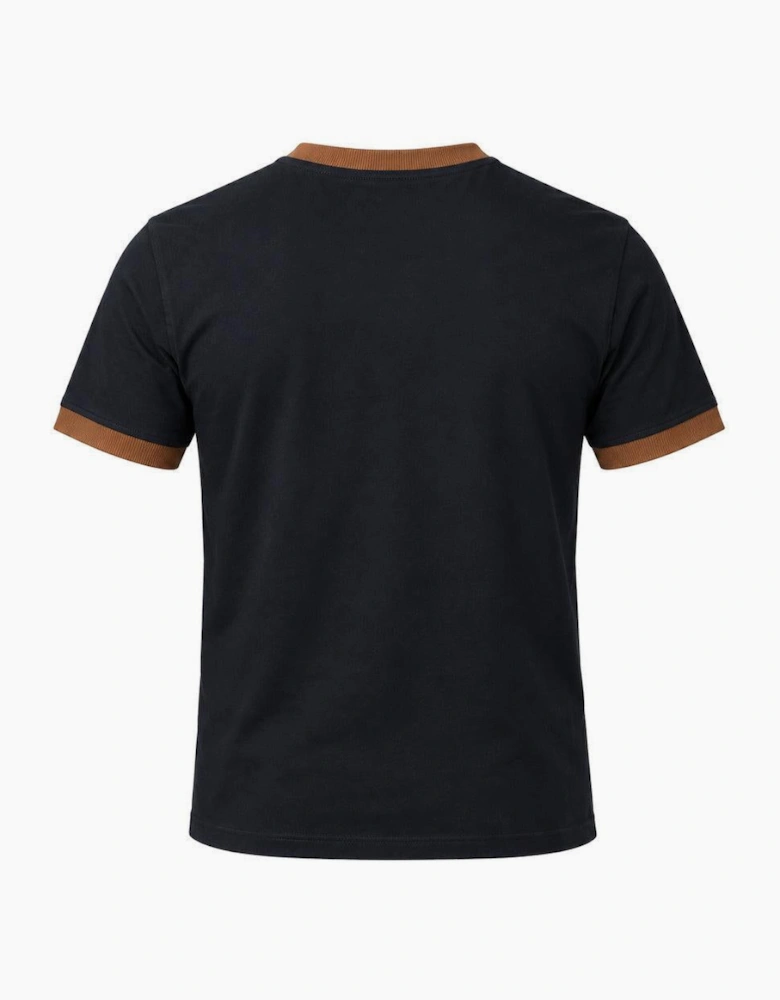 Sergio Tacchini Nera T-Shirt Black/Potting Soil