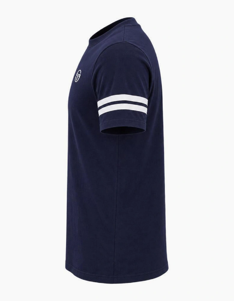 Sergio Tacchini Grello T-Shirt Maritime Blue/White