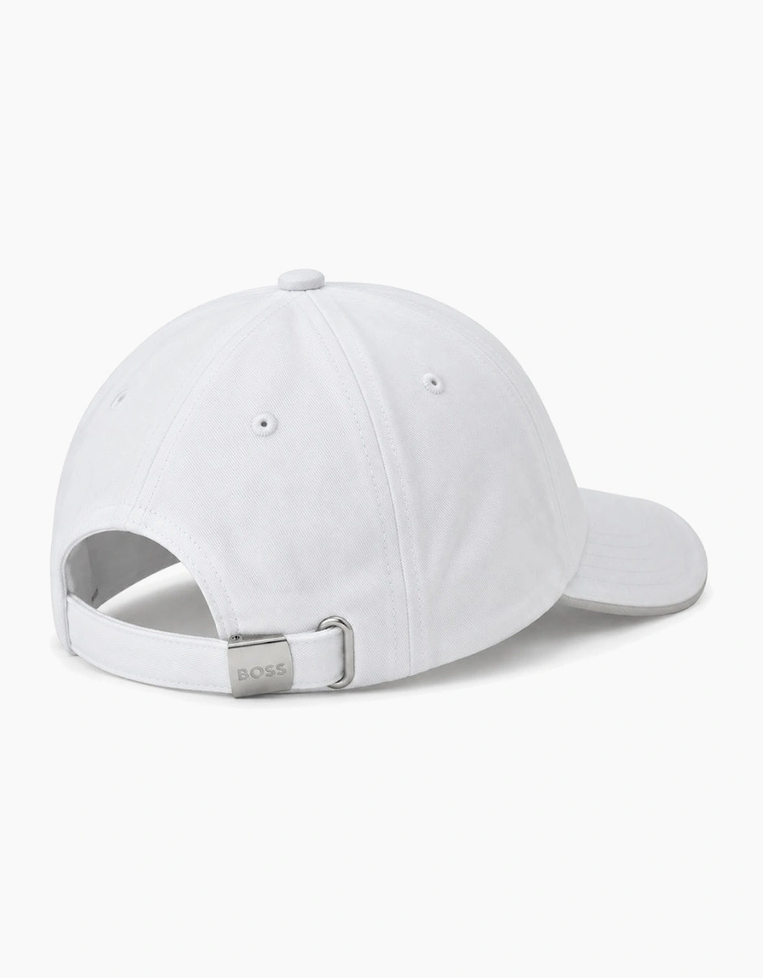 BOSS Bold Cotton Twill Cap White